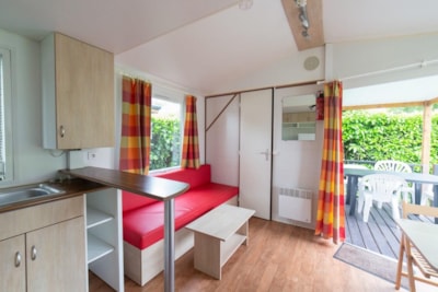 Mobile home 24m² with private facilities - 2 bedrooms + Terrace — 10