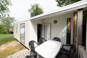 Mietunterkunft - Mobil-Home 27M² Mit Sanitären Anlagen - 2 Zimmer + Terrasse - Camping de la Plage Bénodet