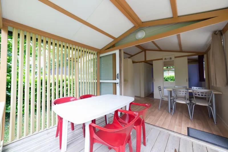 Chalet Campeco - 24M² - 2 Chambres - 4 Pers - Terrasse Couverte -