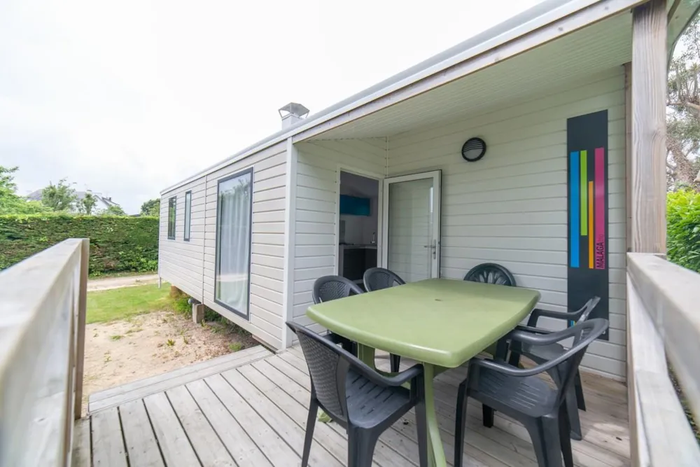 Location - Mobil-Home - 40M²  - 3 Chambres - Terrasse - - Camping de la Plage Bénodet