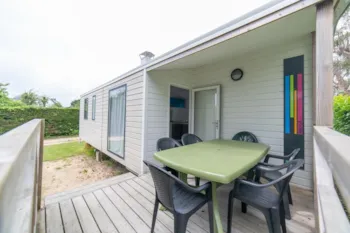 Mietunterkunft - Mobil-Home 40M² Mit Sanitären Anlagen - 3 Zimmer + Terrasse - Camping de la Plage Bénodet