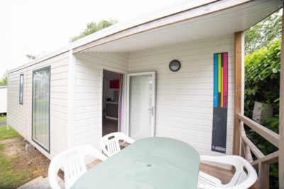 Mobile home 24m² with private facilities - 2 bedrooms + Terrace — 2