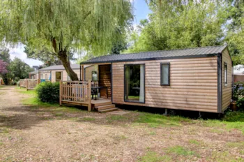 Mietunterkunft - Chalet Club  35M² - 2 Zimmer + Überdachte Terrasse - Camping de la Plage Bénodet