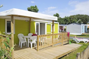 Mietunterkunft - Cottage Colors *** 2 Schlafzimmer - Behindertengerechtes - Camping Sandaya Le Littoral