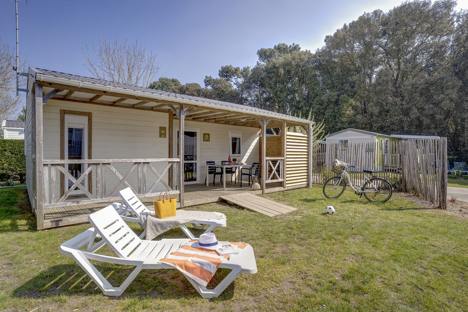 Location - Chalet **** 3 Chambres - Camping Sandaya Le Littoral