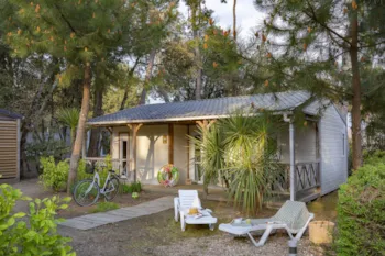 Mietunterkunft - Hütte Les Pins**** 3 Schlafzimmer - Camping Sandaya Le Littoral