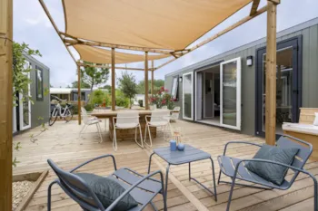 Mietunterkunft - Cottage Friends 5 Schlafzimmer **** - Camping Sandaya Le Littoral