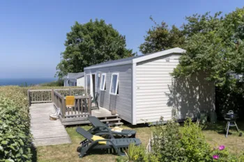 Mietunterkunft - Cottage 2 Zimmer Meersicht - Behindertengerecht *** - Camping Sandaya L'Anse du Brick