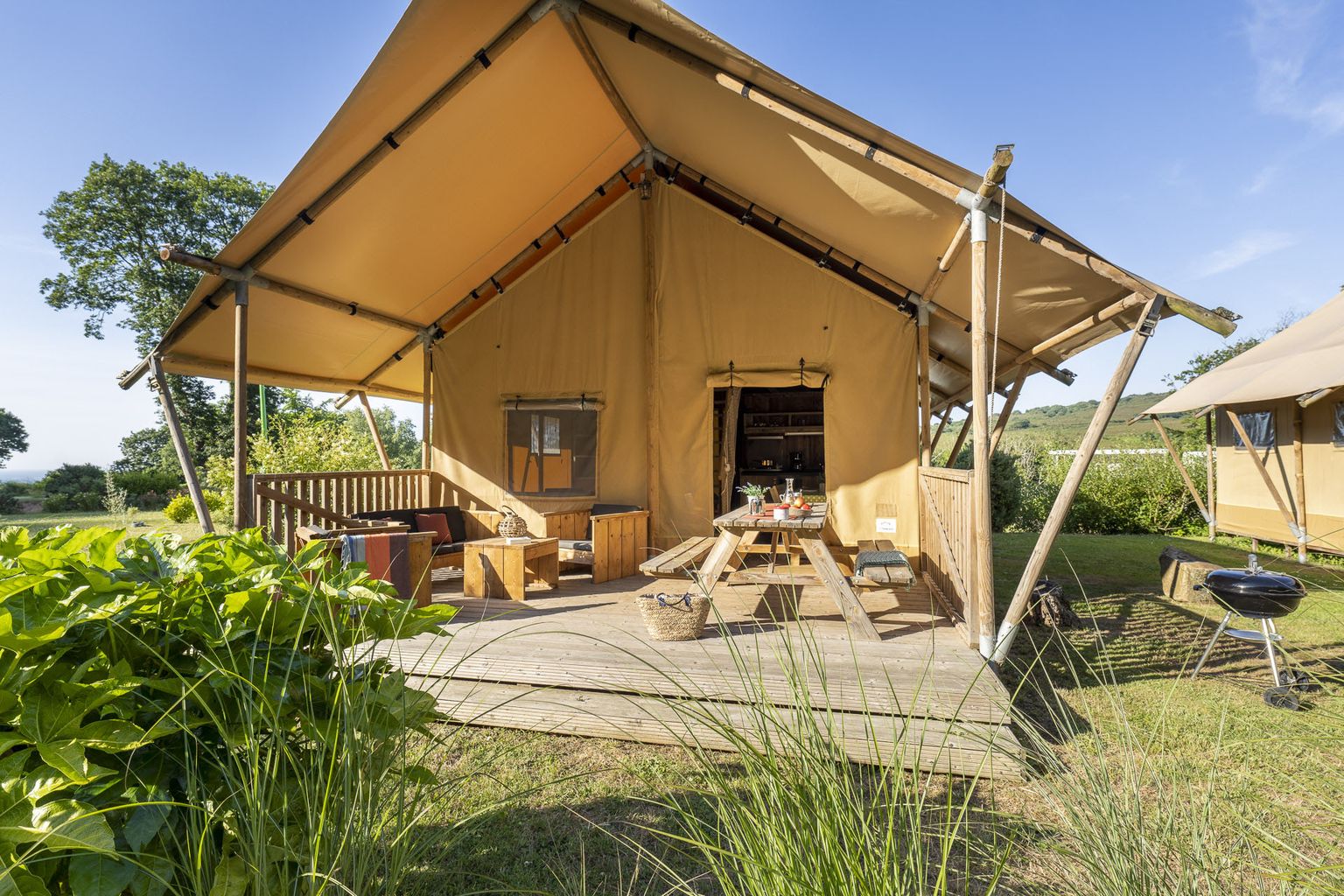 Location - Lodge 2 Chambres **** - Camping Sandaya L'Anse du Brick
