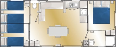 Optimal 3 bedrooms- covered terrace - 36m²- — 6
