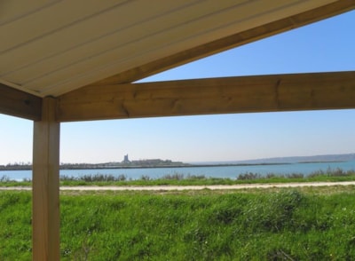Sea view - 2 bedrooms covered terrace - 25m² - arrival Sunday July/August — 2