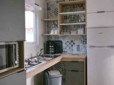 Access mobile home - 2 bedrooms - Lodge for disabled people - 33m² + terrace — 5