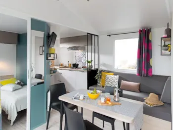 Mietunterkunft - Grand Confort 2 Schlafzimmer- 30M2 + Überdachte Terrasse - Camping La Gallouette