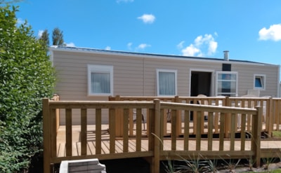 Access mobile home - 2 bedrooms - Lodge for disabled people - 33m² + terrace — 3