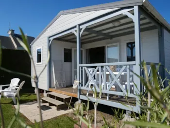 Mietunterkunft - Hütte 3 Zimmer - 40M² + Überdachte Terrasse - Camping La Gallouette