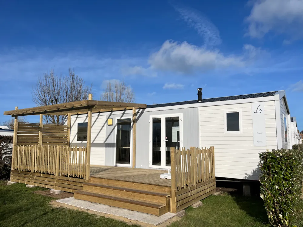 Location - Optimal 3 Chambres- Terrasse Couverte- 36M²- - Camping La Gallouette