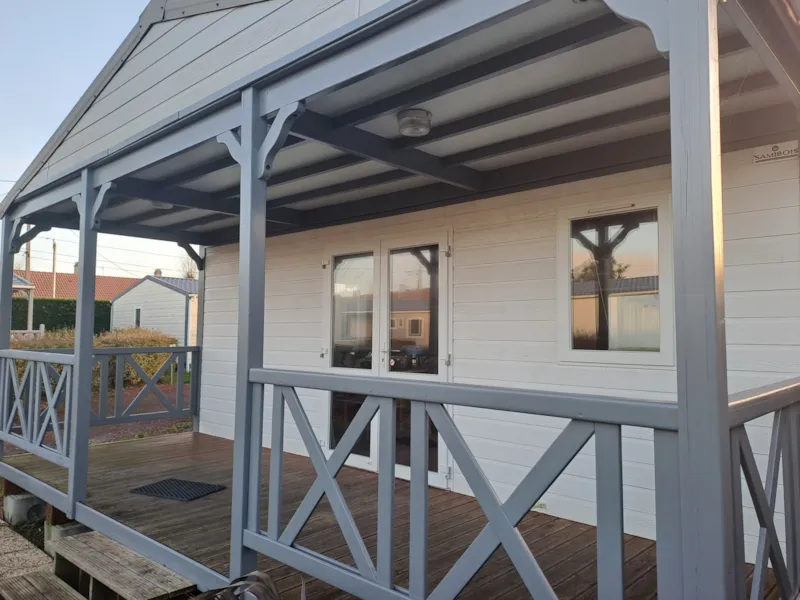 Chalet 2 Chambres - 35M² + Terrasse Couverte