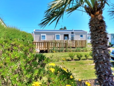Access mobile home - 2 bedrooms - Lodge for disabled people - 33m² + terrace — 1