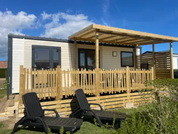 Mietunterkunft - Grand Confort 2 Schlafzimmer- 30M2 + Überdachte Terrasse (Ankunft Am Sonntag In Juli/August) - Camping La Gallouette