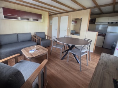 Chalet 2 bedrooms - 35m² +  sheltered terrace
