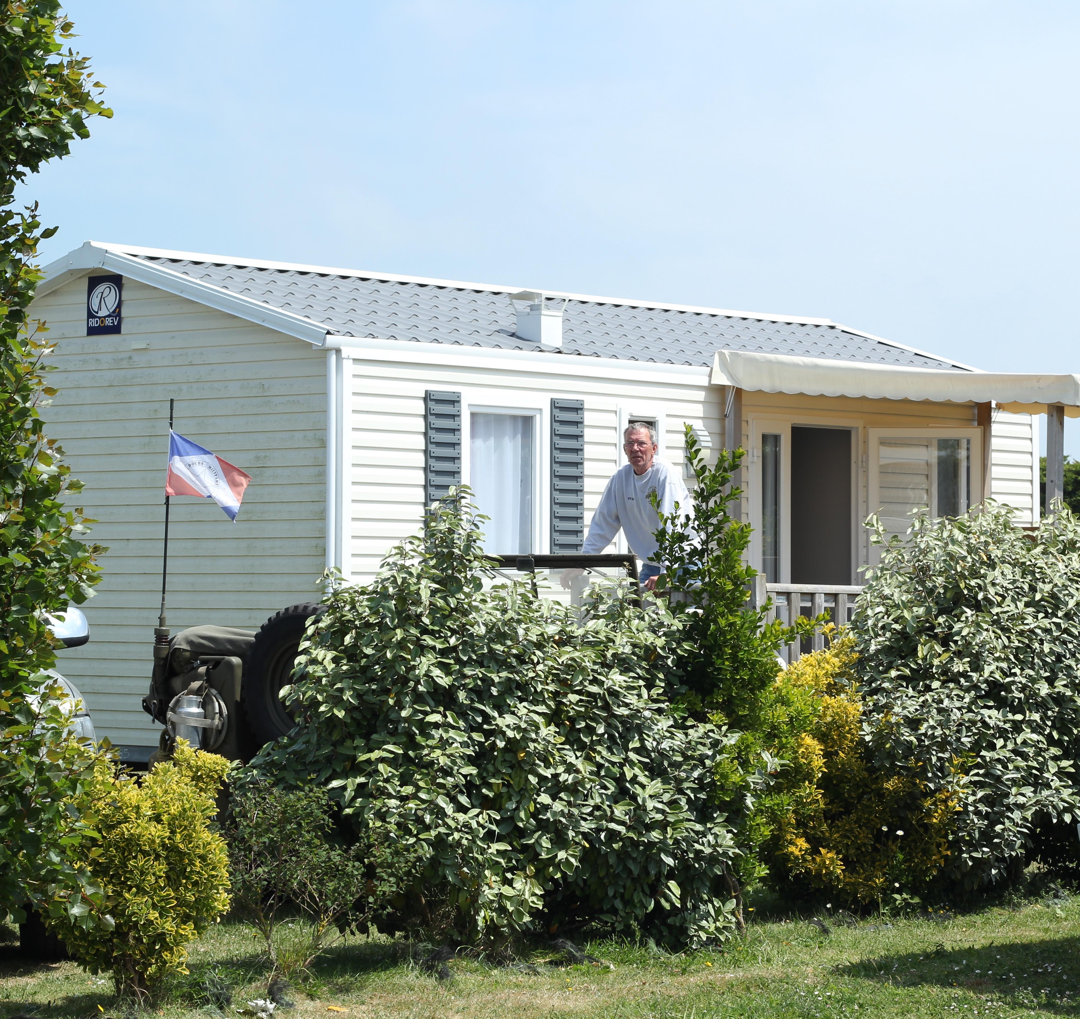 Location - Mobil-Home Confort+ 2 Chambres 27M² - Flower Camping Les Utah Beach