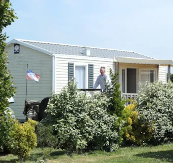 Mietunterkunft - Mobilheim 35M²2 Zimmer 27M² - Camping Paradis UTAH-BEACH