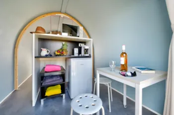 Mietunterkunft - Coco Sweet Ohne Sanitäranlagen - Camping Paradis UTAH-BEACH