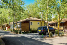 Huuraccommodatie(s) - Chalet Confort Camping 2Ch - Camping Sunêlia Les Sablons