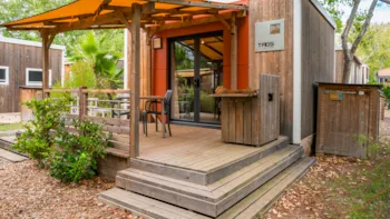 Mietunterkunft - Taos Luxe Studio - Oustalet - Camping Sunêlia Les Sablons