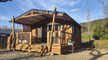Mietunterkunft - Bungalow Couple Wood - Wecamp Pedraforca