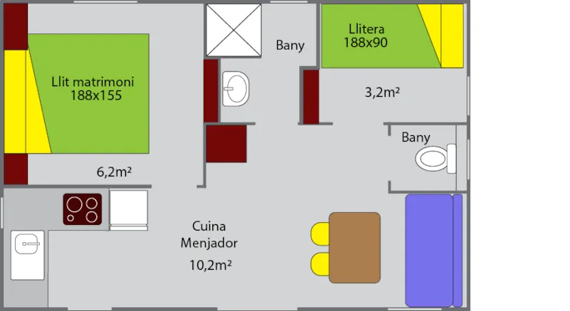 Mobil Home Basic Compact Family