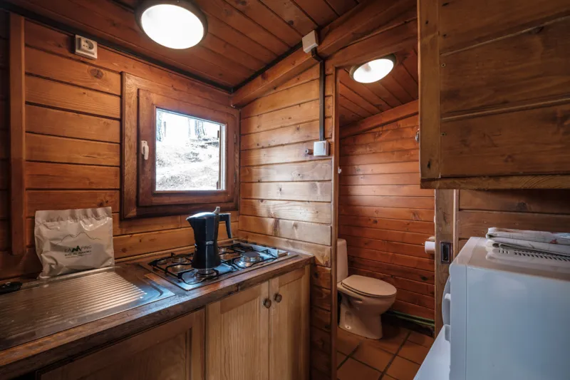 Cabaña De Madera Basic Family