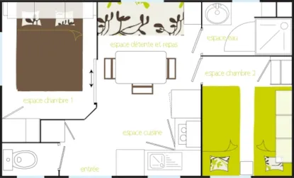 Primeras Casas Luisiana 2 Habitaciones