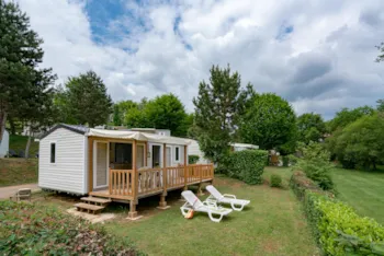 Mietunterkunft - Cottage Riviera 2 Schlafzimmer *** - Camping Sandaya Les Péneyrals
