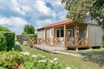 Accommodation - Chalet Topaze 2 Bedrooms *** Adapted To The People With Reduced Mobility - Camping Sandaya Les Peneyrals