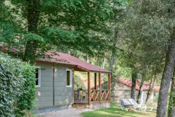 Mietunterkunft - Hütte 3 Schlafzimmer Klimaanlage **** - Camping Sandaya Les Péneyrals