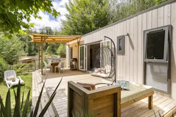 Mietunterkunft - Cottage 3 Schlafzimmer Klimaanlage Premium - Camping Sandaya Les Péneyrals