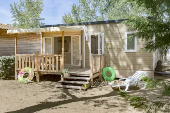 Mietunterkunft - Cottage Riviera 2 Schlafzimmer ** - Camping Sandaya Les Péneyrals