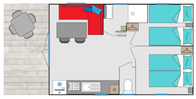 Loggia Bay 97, 2 Bedrooms