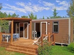 Huuraccommodatie(s) - Premium 31, 2 Slaapkamers - Camping Les Charmes