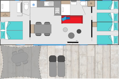 Premium Plus 70, 3 Bedrooms