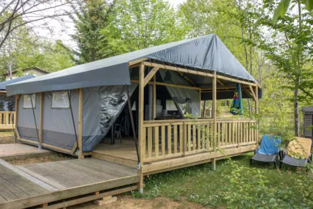 Location - Tente Safari 37 - Camping Les Charmes