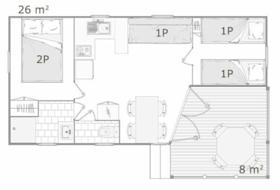 O'HARA (4 adults + 1 child) Air conditioner — 7
