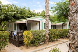 Alojamiento - O'hara (4 Adultos + 1 Niño) Aire Acondicionado - Camping Platja Cambrils