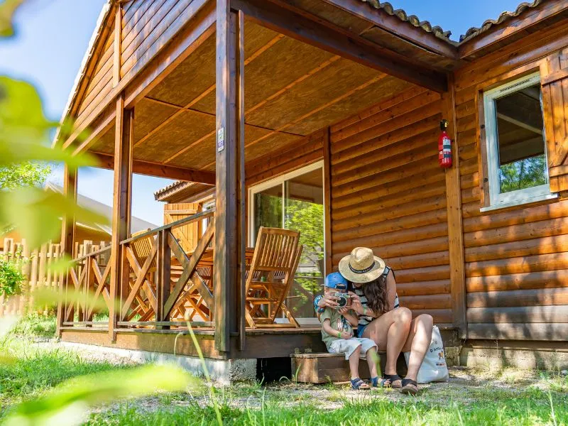 Location - Chalet Nature Home - Camping du Domaine D'Anglas