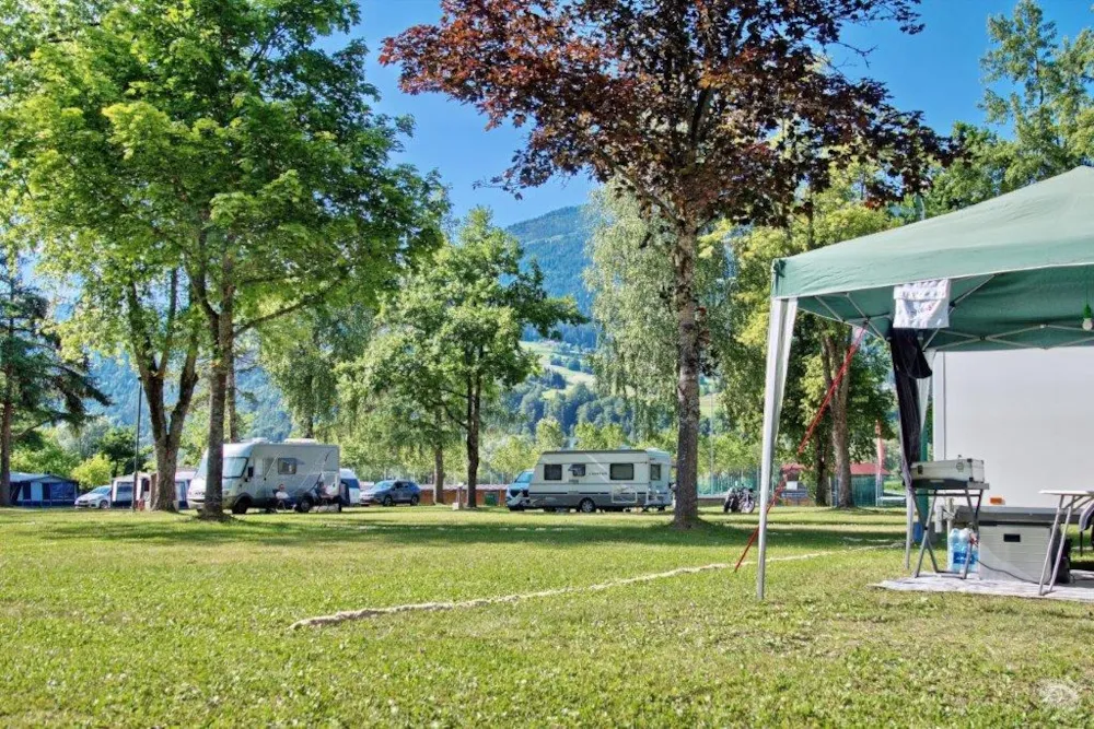 Stellplatz - Standardplatz "L" - Camping am Waldbad