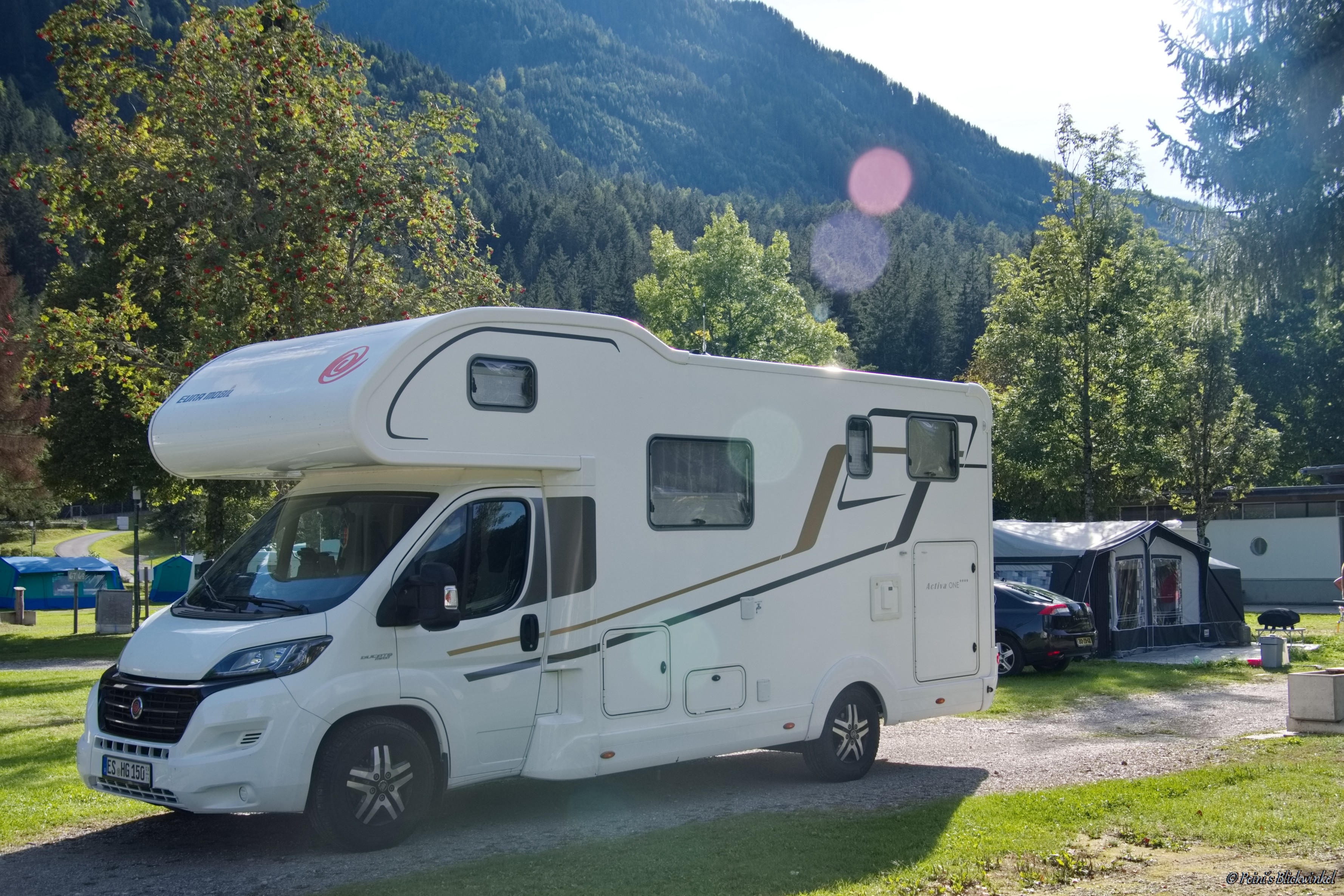 Emplacement - Emplacement Confort "C" - Camping Waldbad, Dellach im Drautal