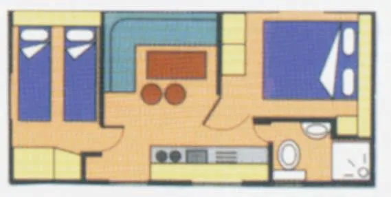 Mobil-Home -Eco- 2 Chambres
