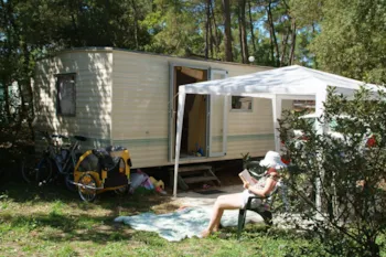 Mietunterkunft - Mobilheim 2 Zimmer - Camping Les Pins de la Coubre