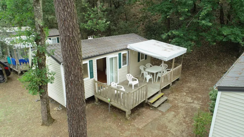 Mobil-Home -Espace À La Nuitée - 3 Chambres